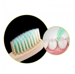 Brosse à dents en bambou -...