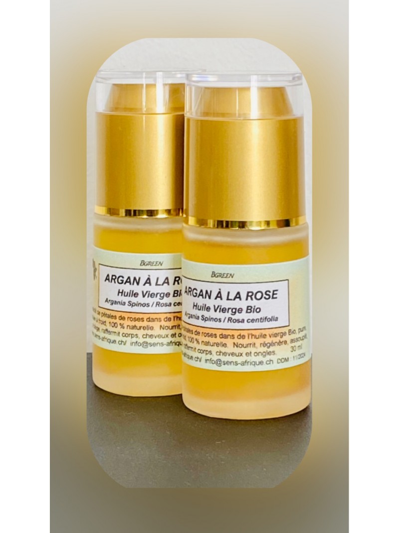 L'huile d'argan Bio peaux et cheveux